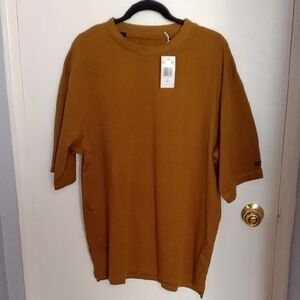 Hudson Jeans Men's Mustard Short Sleeve Tee